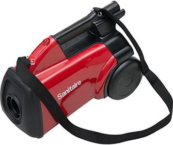 Sanitaire Commercial Canister Vacuum Cleaner -1.20 kW Motor -10 A -2.54 Quart -Bagged -Red