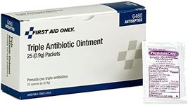 First Aid Only G460 Triple Antibiotic Ointment Packets, 25 Count