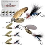 RoxStar Fly Strikers Blue Series | Proven Nationwide to Out-Fish Any Trout Spinner | Hand-Crafted in The USA | Stop Fishing - Start Catching!