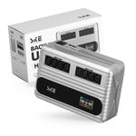 SKE UPS 850VA/480W UPS Power Supply UK Battery Backup & Surge Protector for Router Computer Uninterruptible Power Supply UK