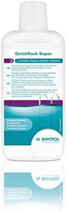 BAYROL Quickflock Super 1 L Flocculant Pool Sand Filter, Liquid, Very Fast Clarifying Effect for Particularly Cloudy Pool Water, Water Purifier Pool Cleaner