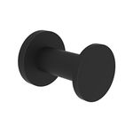 Ginger 4610/MB Single Robe Hook, Matte Black