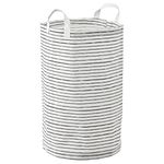 Ikea KLUNKA Laundry bag, 60 l [white/black]