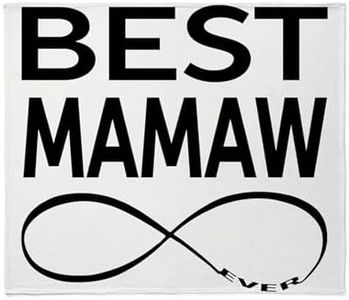 CafePress BEST MAMAW EVER Throw Blanket Soft Plush Throw Blanket 60" x 50"