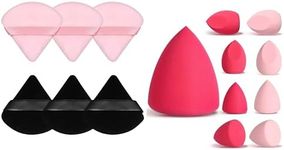 8pcs Makeup Sponge Set&6 Pieces Powder Puff, Stocking Stuffers for women