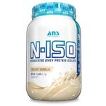 ANS Performance 100% Pure Hydrolyzed Whey Isolate Protein + BCAAs - 25g of Protein - Gluten Free, Zero Lactose (Creamy Vanilla, 1.8 lb)