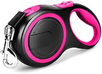 Segarty Retractable Dog Leash, 26ft Dog Leash for Medium Large Dogs Up to 110Lbs, Nylon Tape Dog Leash Heavy Duty for Walking Running
