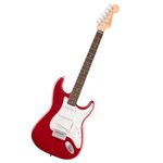 Squier by Fender Debut Collection Stratocaster Electric Guitar, Laurel Fingerboard, White Pickguard, Dakota Red