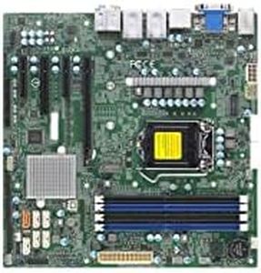 Supermicro X12SCQ Micro-ATX Server Motherboard Q470E LGA-1200, Embedded