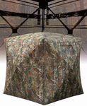 GarveeLife Portable Pop-Up Hunting Blind - 270° See-Through Windows & Silent Door, Waterproof Lightweight Camouflage Tent for Deer Turkey Hunting