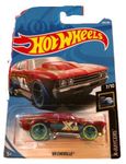 Hot Wheels 2018 X-Raycers 7/10 - '69 Chevelle (Clear Red)