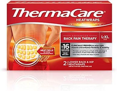 ThermaCare Lower Back & Hip Pain Therapy Heatwraps, L-XL Size (2-Count)