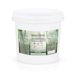 Multi-Mite® 6KG Bucket Feed Grade DE - DIATOMACEOUS Earth - Mite Fleas and All Animal Lice Control Powder and Feed Supplement