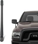 MODIGT 7" Short Antenna for 2007-2022 Dodge Ram 1500 2500 3500 - Optimized FM/AM Reception - Dodge Ram Accessories