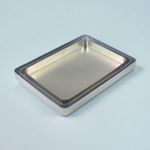 JAYCO Aluminum Trays for Baking/Serving ideal for Mithai/Barfi, (12"-13"-14"), 3 Pc Set, Silver