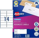 Avery Quick Peel A4 Labels for Lase