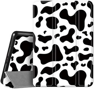 Hi Space for iPad 9th 8th 7th Generation Case for iPad 10.2 Case 2021 2020 2019 Cow Cattle with Pencil Holder, Shockproof Protective Smart Cover Auto Sleep Wake for A2270 A2428 A2429 A2197