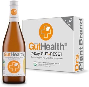 DRS. Plant Brand™ Gut Health — Fast-Absorption Formula USDA Organic Plant-Based Digestive Wellness, Swiss-Crafted Since 1975. 7-Day Gut Reset™ (3 Pack) Gentle, consistent Digestive Support.