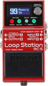 BOSS RC-5 Loop Station Guitar Pedal – Compact Looper Effects