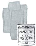 Shabby Chic Chalk Based Furniture Paint, Caesious - 1 L | Distressed Matt Finish for Furniture, Home Decor or DIY Projects | Interior & Exterior | Non-Sand, Suitable for Wood, Plastic & Metal
