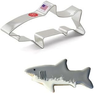 Shark Cookie Cutter 6.25" Made in USA by Ann Clark