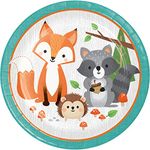 Wild One Woodland Paper Plates, 24 ct