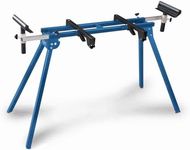 Scheppach UMF1550 Universal Mitre Saw Stand | Foldable, Portable & Compact Saw Base | 150kg Load | 1.95m Arm | Fits 95% of Evolution, Makita, DeWalt, Bosch, Ryobi, Einhell Power Tools