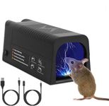 Electric Rat Trap/electric mouse trap/electronic mouse trap/with anti-escape door/USB rechargeable, suitable for mice, hamsters, voles Professional mousetrap