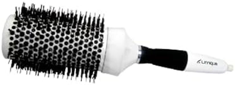 UNNIQUE Round Blow Dry Brush, Salon-Quality At-Home Styling Tool | Universal Style Master: One Brush, Every Look | Effortless Versatility, Transformed Styling | 43mm