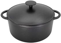 Karl Kruger Rustica Cast Iron Series Meat Pot, 4 l, Black, 4 Litre