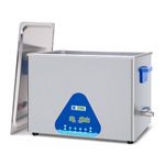 DK SONIC Industrial Ultrasonic Cleaner, 37L 720W Sonic Cleaner with Heater &l Timer, Digital Control for Motorcycle Engines, Carburetors, Chains (Includes Basket)