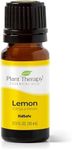 Plant Therapy Lemon Essential Oil for Diffusing, 10 mL (1/3 oz) 100% Pure, Undiluted, Natural Aromatherapy, Lemon Oil for Skin, Lemon Oil for Cleansing, Energizing & Uplifting, Therapeutic Grade