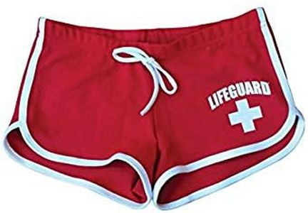 LIFEGUARD Official Girls Hi-Cut Short Red Medium