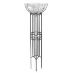 Achla Designs PYL-25 Squares Pylon, Graphite