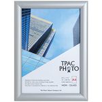 Hampton Frames SNAP Poster Certificate Photo Display Snap Frame Silver A4 (21x30cm) SNAPA4S