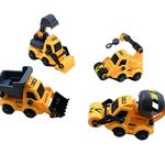 Oblivion Vastate Vehicle Toy Engineering Vehicles nut Assembly,DIY Model Toy Children Kids Cars Wheels Truck Play Toys Tractor Monster Trucks fire Mini Jeep Big Engine Dump (4pc - Trucks)