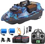 RC Bait Boat GPS Auto Return, 3 Hoppers 546yd Dual Motor Fishing Gear