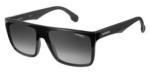 Carrera Unisex's Ca5039/S Sunglasses, Black/Dark Gray Gradient, 58mm, 16mm