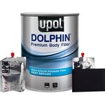 DOLPHIN U-Pol Premium Body Filler For Deep Repairs 3 Litre Ultra Fine Finish Filling Properties Easy To Sand & Shape/Non Sagging/Excellent Adhesion