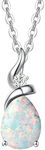 FANCIME 14K Solid White Gold Diamon