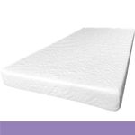 Toddler/baby Cot Bed Mattress - fully breathable, Hypoallergenic formula, with quilted zipped cover. (100 x 50 x 13 cm)