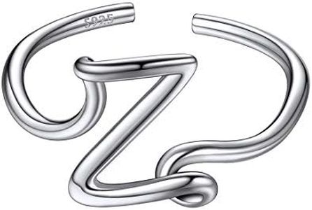 ChicSilver Women Stackable Ring 925 Sterling Silver Promise Eternity Bands for Women Wife (Z)