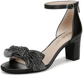 LifeStride Womens Florence Bow Heeled Sandal Black 8 W