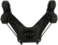 YakAttack DoubleHeader with Dual ParkNPole RotoGrips, Black (TMA-1004-BK) | Kayak Fishing Accessories