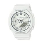 Casio G-Shock GMA-S2100-7ADR White Analog-Digital Dial White Resin Strap Women's Watch Shock and 200M Water Resistant G1110