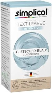 simplicol Intensive Textile Paint Glacier Blue: Easy to Dye in The Washing Machine