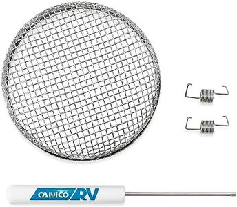 Camco Flying Insect Screen for 2004 Atwood - Keep Your RV Furnace Safe from Insects & Rodents - Heavy Duty Stainless Steel Construction - RV Furnace Vent Cover with 3.6" Diameter (42144)