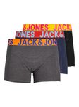 Jack and Jones Mens Sense 3 Pack Trunks