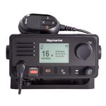 Raymarine E70517, Ray73 Marine VHF Radio with Hailer and GPS, Black, Small