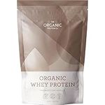 The Organic Protein Co. - Madagascan Vanilla Organic Whey Protein Powder | SOYA & Gluten Free w/BCAA | Good for Protein Shakes & Homemade Diet Snacks - 400g